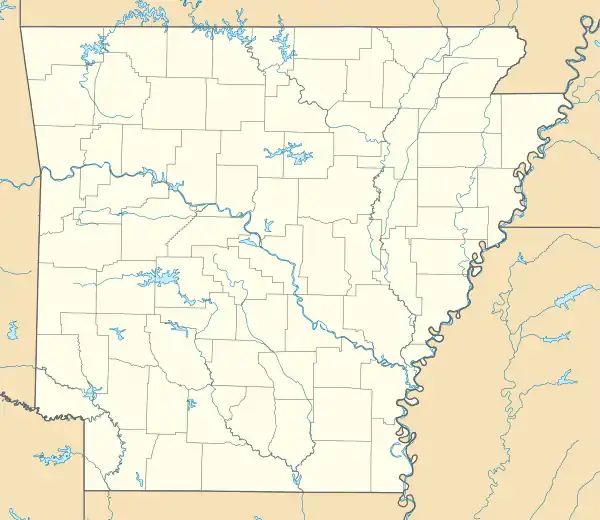 Cotton Belt 819 is located in Arkansas