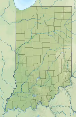 Grissom ARB is located in Indiana