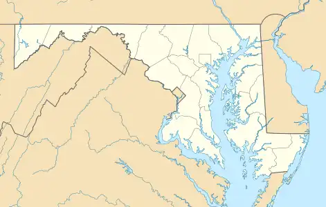 St Mary's City, Maryland is located in Maryland