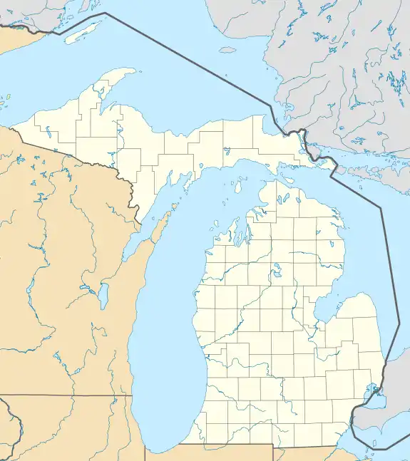 Limestone Township is located in Michigan