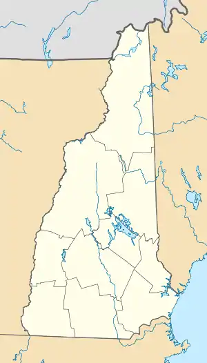 Exeter incident is located in New Hampshire