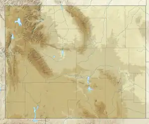 Francs Peak is located in Wyoming