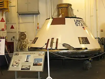 Apollo Command Module CM-011A for AS-202 mission