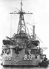 Anchored in the middle of the Mekong River about seven miles inside Cambodia, replenishing Vietnamese and American forces operating there during May 1970