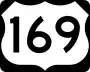 U.S. Route 169 marker