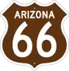 US 66 route marker