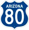 US 80 route marker