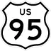 U.S. Route 95 marker