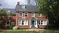 The Phi Delta Theta house at the University of Virginia.