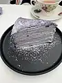 Ube Crepe cake