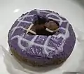 Filipino ube donut