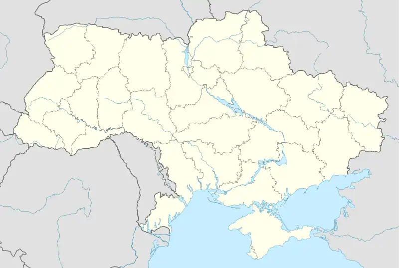 2011–12 Ukrainian First League is located in Ukraine