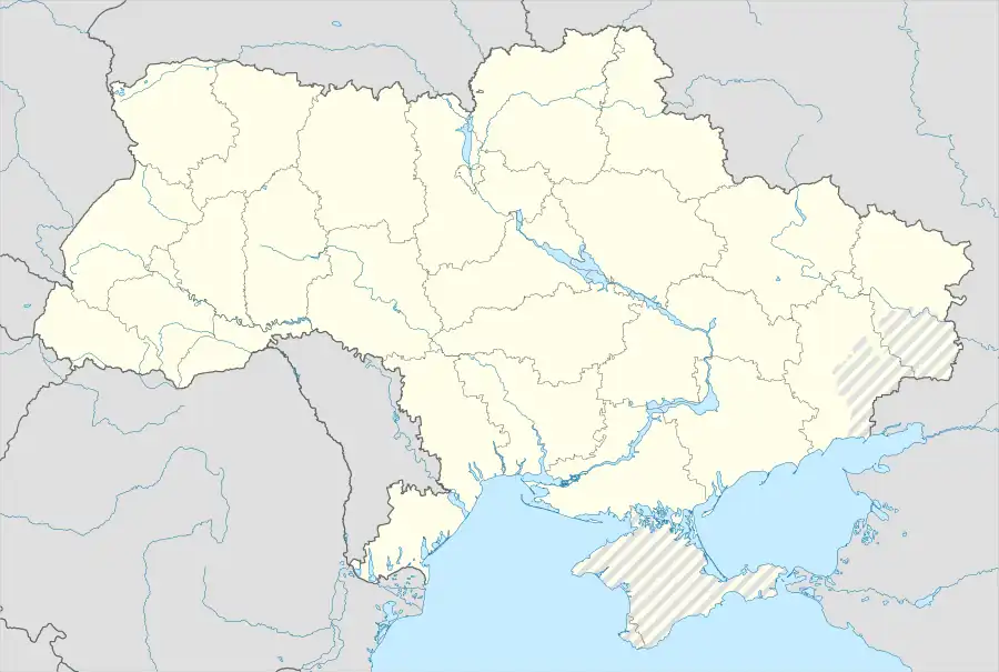 Pidhaitsi is located in Ukraine