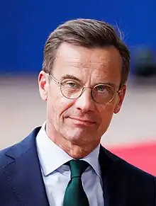 SwedenUlf KristerssonPrime Minister of Swedensince 2022 electionKristersson Cabinet