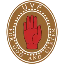  A graphic of the Ulster Volunteer Force emblem