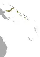 New Britain, New Ireland, and the Solomon Islands