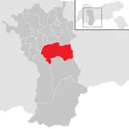 Location in the district