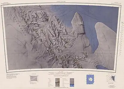 Northern Heritage Range, USGS map