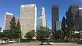 Union Bank Plaza from across the 110 Fwy