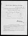 Conduct report, May 1905