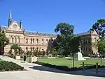 View of eastern side of the Mitchell Building from North Terrace, 2007.