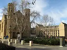 Bonython Hall & the Ligertwood Building (viewed from North Terrace).