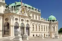 Upper Belvedere entrance