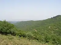 Mountainous area in the Upper Galilee