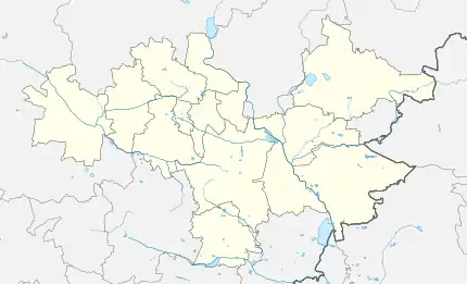 2016–17 I liga is located in Upper Silesian Industrial Region