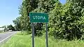 Utopia sign