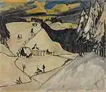 Snow Landscape, 1915, Virginia Museum of Fine Arts, Richmond