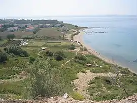 V Beach at Gallipoli