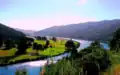 Calle-Calle River in picture is one of various large rivers that drain the Andean lakes of Zona Sur.