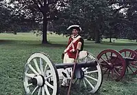 Valley Forge, Ranger in Continental Army uniform