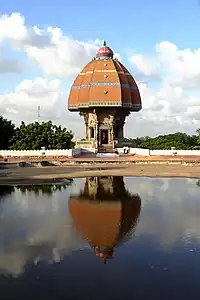 Terrace view of Valluvar Kottam