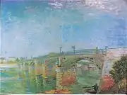 The Seine Bridge at AsnièresSummer, 1887Museum of Fine Arts, Houston (F240)