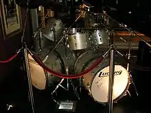 Ludwig drum set used by Alex Van Halen.