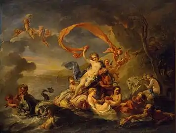 The Triumph of Galatea, 1720 (Hermitage Museum).