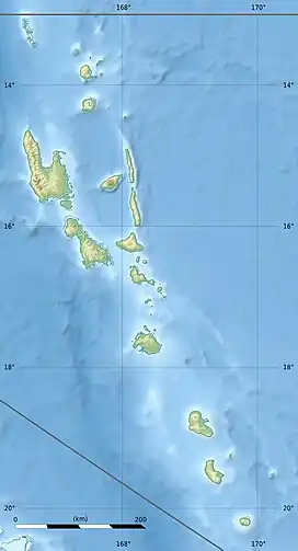 Manaro Voui is located in Vanuatu