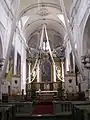 Interior of the Church of St. Peter and St. Paul