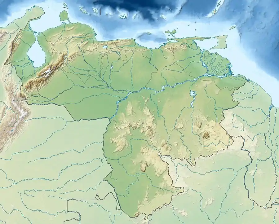 Orinoco is located in Venezuela