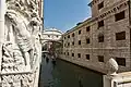 Bridge of Sighs from the bridge in front of it