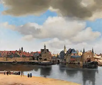 Johannes VermeerView of Delft (c. 1660)