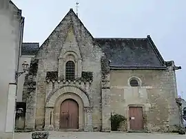 The church of Sainte-Trininté, in Vernou-sur-Brenne