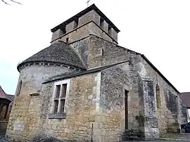 The church in Veyrignac