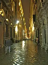 Genoa, via Garibaldi.