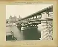 The new bridge over the Grand Bras, photographed in 1906