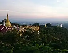 View from Mandalay Hill