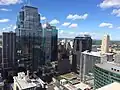 View of downtown Kansas City from Power and Light's new apartment units