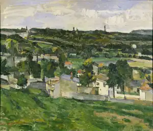 Paul Cézanne, View of Auvers-sur-Oise, 1873–75